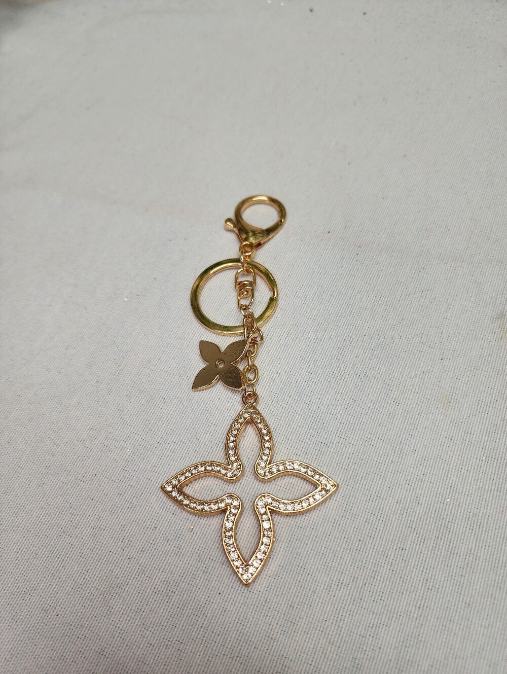 Four Leaf Clover Bag Charm
